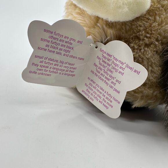 Vintage 1998 Snowball Furby Tiger Electronics Talking Toy Battery Operated - Picture 5 of 6